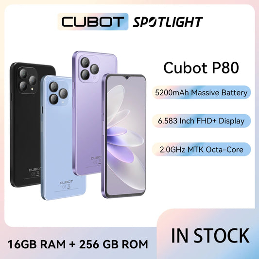 CUBOT P80 Unlocked Cell Phone